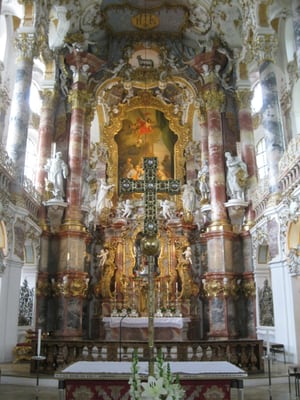 Pilgrimage Church of Wies by null