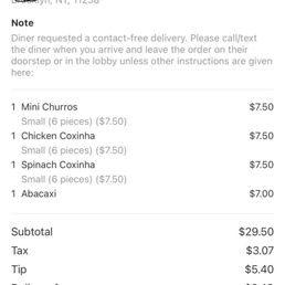 This was my order. This was my order.