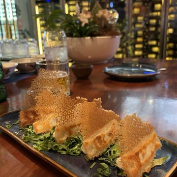 Qi Austin - Beef pan fried dumplings - Dim Sum Near Me - Austin, Texas