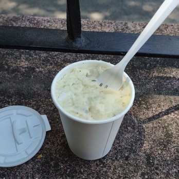 Louis' Lunch - Potato salad - Burgers Near Me - New Haven, Connecticut