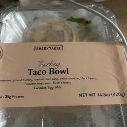 Turkey Taco Bowl