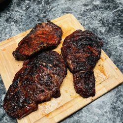 Freedom Butchers - Hardcore carnivore prime ribeyes and NY strip up top