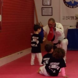 Northeast Taekwondo - Three year old at Tiny Tiger class