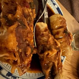 Fried Eggplant Accordions 鱼鳞茄子