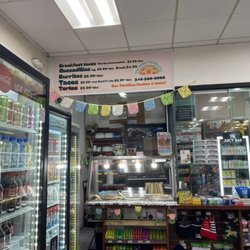 Menu & warming station.