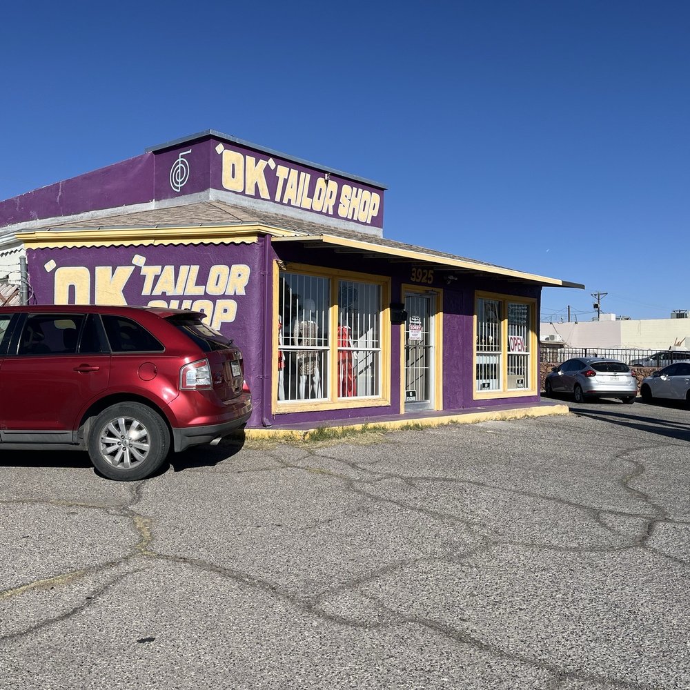 OK Tailor Shop - View heading east on Montana - Sewing & Alterations Near Me - El Paso, Texas