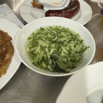 Kantýna - Cucumber salad - Bistros Near Me - Prague, Puerto Rico Kantýna - Cucumber salad - Bistros Near Me - Prague, Puerto Rico