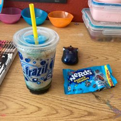 Take A Hike Convenience Store - This is a slurpy and a candy I got the first time I went.