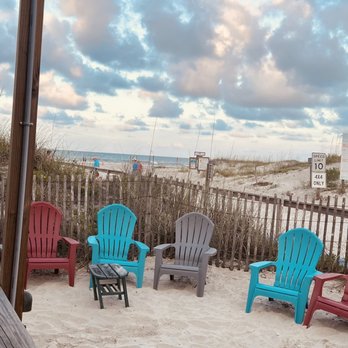 Beachcomber Restaurant - View from inside with the option to hang outside while waiting for your table. - Seafood Near Me - Saint Augustine, Florida Beachcomber Restaurant - View from inside with the option to hang outside while waiting for your table. - Seafood Near Me - Saint Augustine, Florida