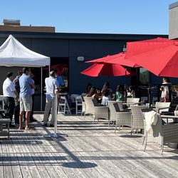 Burrata Rooftop Bistro - Outside rooftop party space