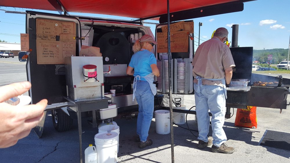 Food from Rib Truck