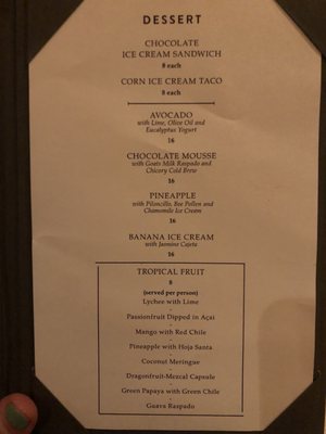 Menu photo 8 Empellón New York, NY
