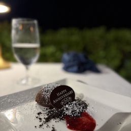 Complementary Anniversary Lava Cake Complementary Anniversary Lava Cake