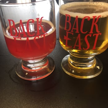 Back East Brewing - Blackberry Berliner and Wakutu - Breweries Near Me - Bloomfield, Connecticut
