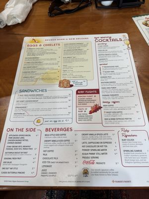 Menu photo 1 Ruby Slipper Metairie Metairie, LA Menu photo 1 Ruby Slipper Metairie Metairie, LA