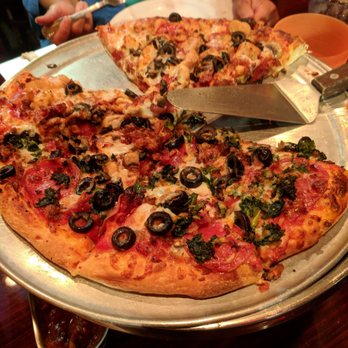 Luca's Pizzeria - Half an half of something and something. They liked it - Pizza Near Me - Murfreesboro, Tennessee Luca's Pizzeria - Half an half of something and something. They liked it - Pizza Near Me - Murfreesboro, Tennessee