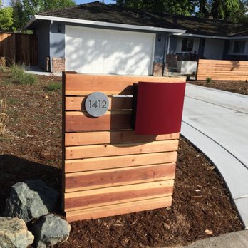 Myers Landscape - New mailbox and post - Landscaping Near Me Myers Landscape - New mailbox and post - Landscaping Near Me