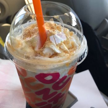 Dunkin' - Large signature Caramel Craze latte - Donuts Near Me - Syracuse, New York Dunkin' - Large signature Caramel Craze latte - Donuts Near Me - Syracuse, New York