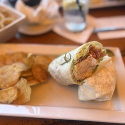 Dolphin Bar and Shrimp House - Turkey Club Wrap