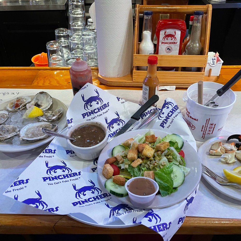 Pinchers - Oysters Salad Stone Crabs - Seafood Near Me - Naples, Florida Pinchers - Oysters Salad Stone Crabs - Seafood Near Me - Naples, Florida