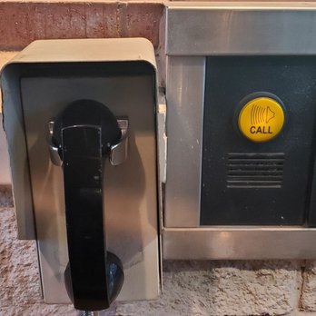 CVS Pharmacy - The phone that you must use to talk to a pharmacist within the drive-thru. Bring your baby wipes! - Drugstores Near Me - Saginaw, Texas