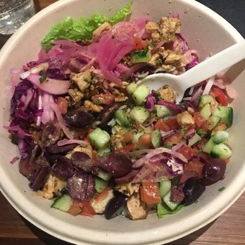 CAVA - Green and grains bowl with chicken - Mediterranean Near Me - Washington Center Fairfax, Virginia CAVA - Green and grains bowl with chicken - Mediterranean Near Me - Washington Center Fairfax, Virginia