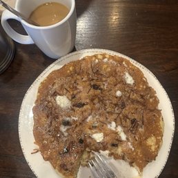 Carrot pecan pancake