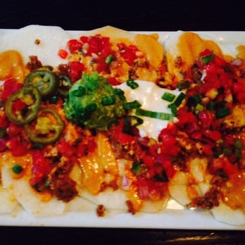 SunCafe - Jicama nachos! - Vegan Near Me - Studio City, California SunCafe - Jicama nachos! - Vegan Near Me - Studio City, California