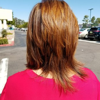Kakopoco - My mom's new haircut and highlights from Kakopoco! - Hair Salons Near Me - San Diego, California