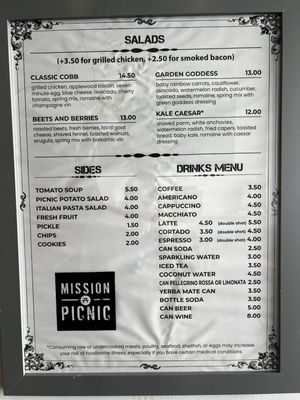Menu photo 3 Mission Picnic San Francisco, CA Menu photo 3 Mission Picnic San Francisco, CA
