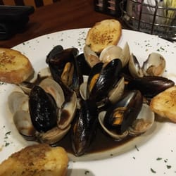 Isaac's Restaurant & Pub - Mussels. Came with clams too.