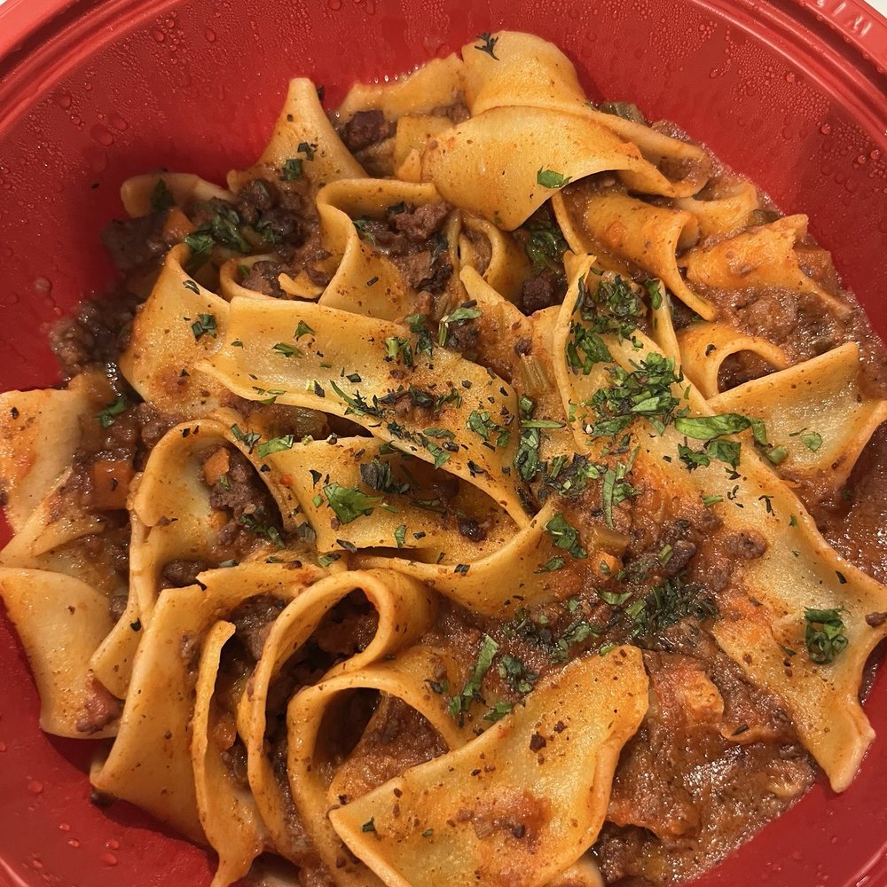 North Italia - Bolognese (House Specialty) no cheese tossed - Italian Near Me - Henderson, Nevada North Italia - Bolognese (House Specialty) no cheese tossed - Italian Near Me - Henderson, Nevada