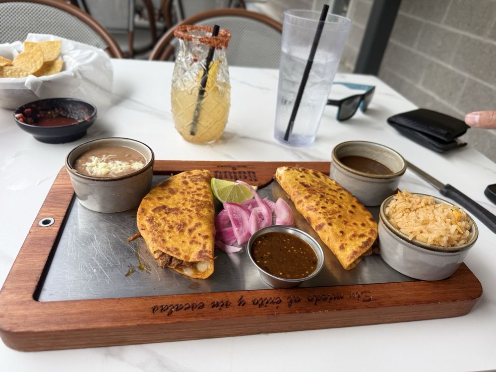 Food from Salud Tacos + Tequila