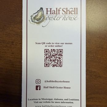 Half Shell Oyster House - Menu - Cajun/Creole Near Me - Pelham, Alabama Half Shell Oyster House - Menu - Cajun/Creole Near Me - Pelham, Alabama
