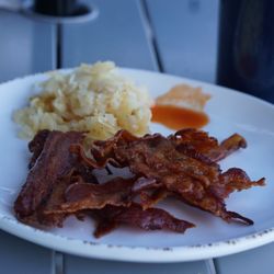 Pier Nine By Sam Choy - Bacon  & hash browns