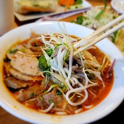 Pho 99 Vietnamese Grill - Bun bo hue (spicy beef soup)