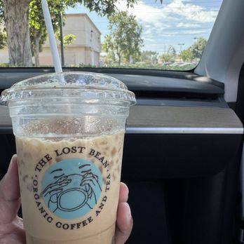 Lost Bean Organic Coffee Tea - Ice banana bread latte - Coffee & Tea Near Me - Tustin, California