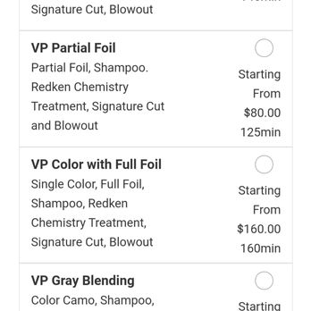 Hair Cuttery Color & Haircuts - Skokie - I picked the last option for gray blending, I was charged $85 - Hair Stylists Near Me - Skokie, Illinois