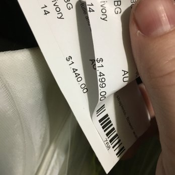 Marilee's Bridal - I know it's only a difference of 60 dollars, but they uncharged a sale dress that is non-returnable. Unfortunately I didn't notice in store. - Bridal Near Me - Fonthill, Ontario Marilee's Bridal - I know it's only a difference of 60 dollars, but they uncharged a sale dress that is non-returnable. Unfortunately I didn't notice in store. - Bridal Near Me - Fonthill, Ontario