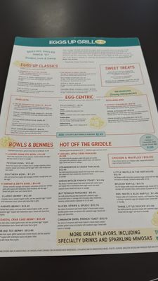 Menu photo 3 Eggs Up Grill Hope Mills, NC Menu photo 3 Eggs Up Grill Hope Mills, NC