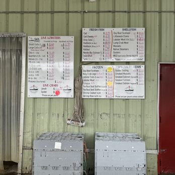 cape ann lobstermen - menu - Seafood Markets Near Me - Gloucester, Massachusetts