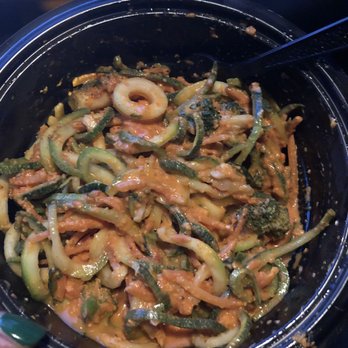 Noodles and Company - Zucchini Romesco without the feta - Noodles Near Me - Richmond, Virginia Noodles and Company - Zucchini Romesco without the feta - Noodles Near Me - Richmond, Virginia