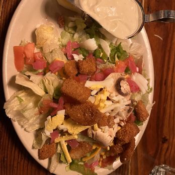 Doc Pierce's Restaurant - Loaded House Salad @ $9.99 - Steakhouses Near Me - Mishawaka, Indiana