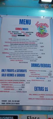 Menu photo 3 La Escondida Taqueria Fort Worth, TX Menu photo 3 La Escondida Taqueria Fort Worth, TX