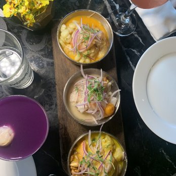 CVI.CHE 105 - Trilogía De Ceviche - Peruvian Near Me - Miami, Florida CVI.CHE 105 - Trilogía De Ceviche - Peruvian Near Me - Miami, Florida