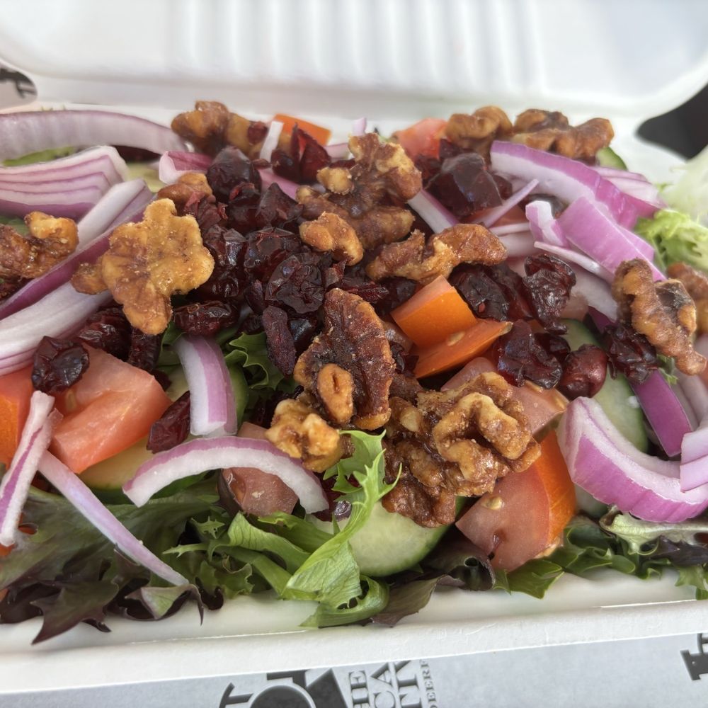 The Local Motive - Salad! Forgot we ordered this. Shared between two people and still had more - Ice Cream & Frozen Yogurt Near Me - Deerfield, Massachusetts The Local Motive - Salad! Forgot we ordered this. Shared between two people and still had more - Ice Cream & Frozen Yogurt Near Me - Deerfield, Massachusetts