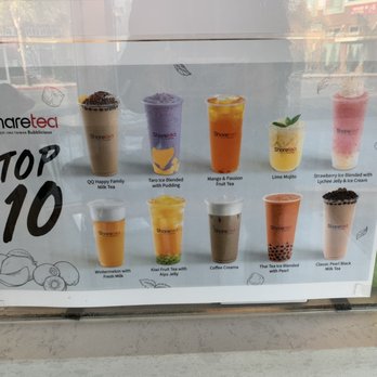 Sharetea - Popular drinks - Bubble Tea Near Me - Arcadia, California