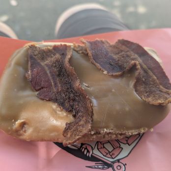 Voodoo Doughnut - Bacon Maple Bar - Donuts Near Me - Seattle, Washington Voodoo Doughnut - Bacon Maple Bar - Donuts Near Me - Seattle, Washington