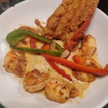 Slush Restaurant and Bar - Seafood bowl with fried lobster. $30 - Tapas/Small Plates Near Me - Atlanta, Georgia Slush Restaurant and Bar - Seafood bowl with fried lobster. $30 - Tapas/Small Plates Near Me - Atlanta, Georgia
