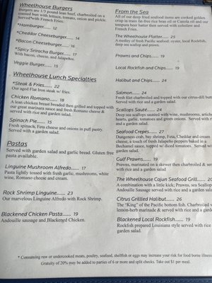 Menu photo 4 The Wheelhouse & Crowsnest Bandon, OR Menu photo 4 The Wheelhouse & Crowsnest Bandon, OR